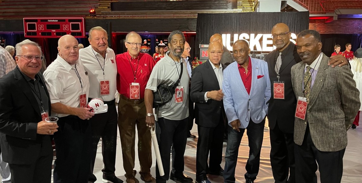 Multiple players with Johnny Rodgers